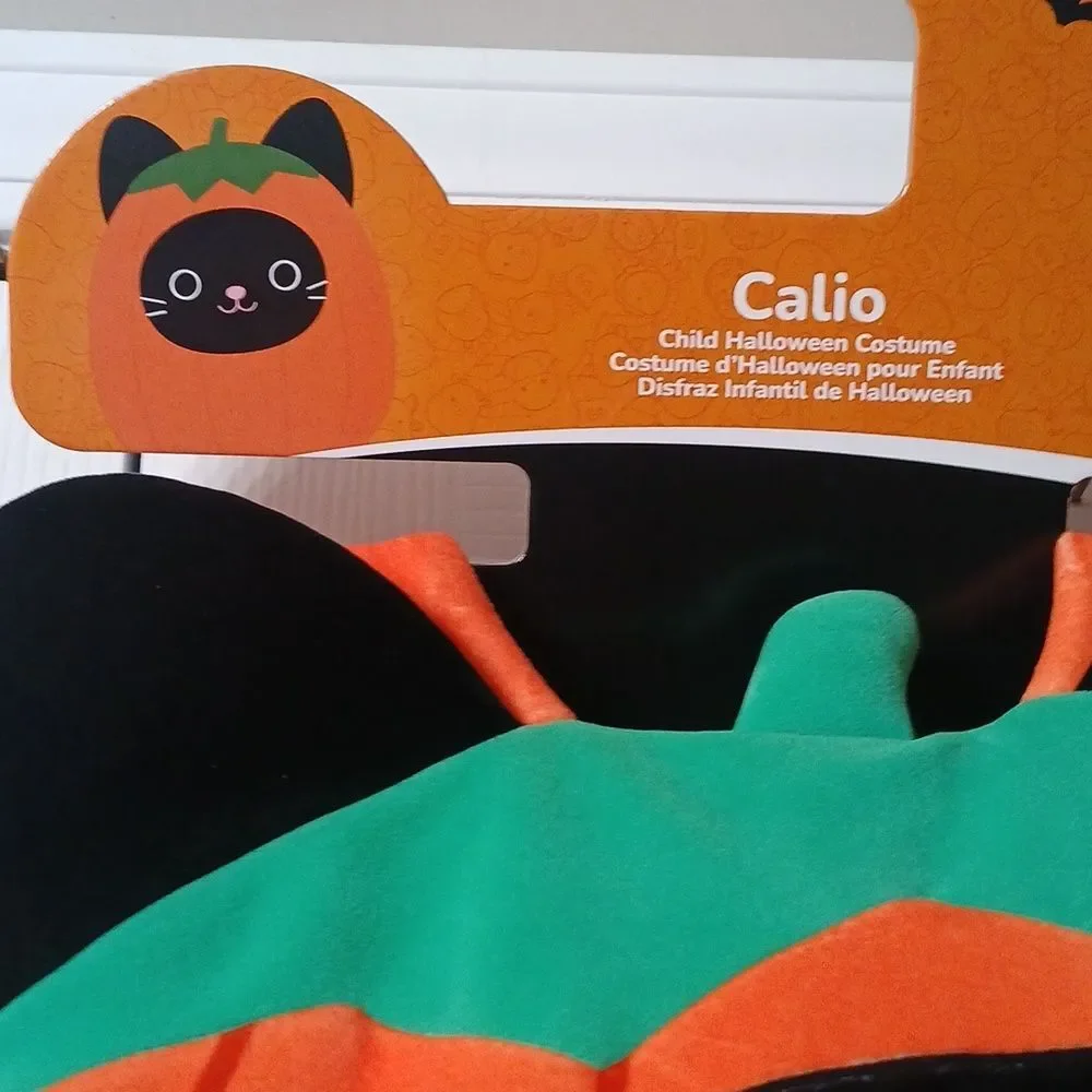 Squishmallows  Calio the Cat Halloween Costume for Target One Size Fits Most NWT